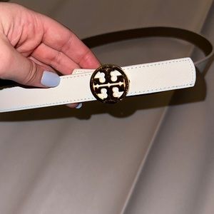 Tory Burch White Belt